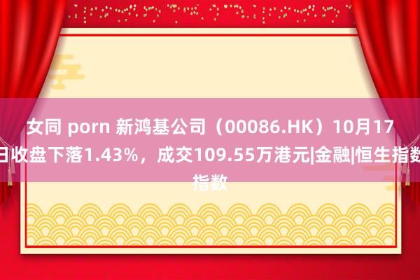 女同 porn 新鸿基公司（00086.HK）10月17日收盘下落1.43%，成交109.55万港元|金融|恒生指数